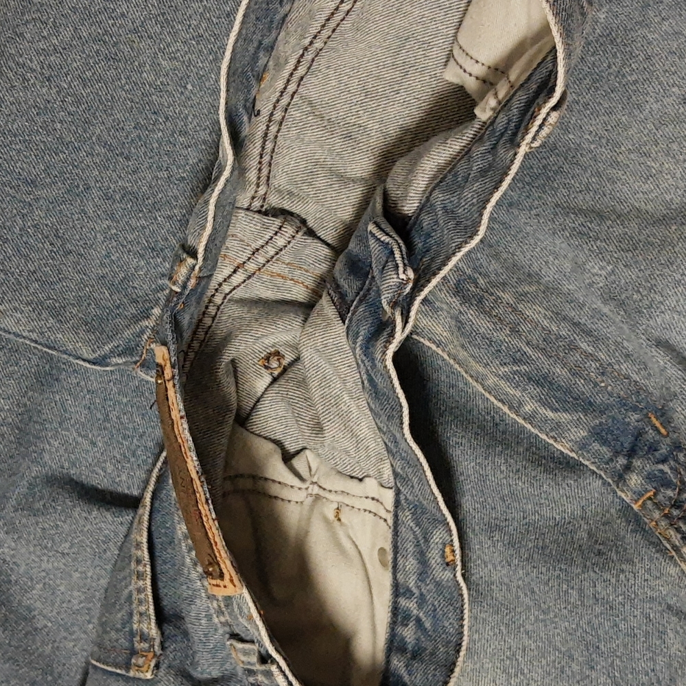 Giorgio Armani VTG 90s Denim Spa V Durini N 24 Milano Made In Italy COTTON 32x32 - Picture 15 of 16